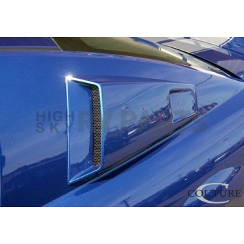 Extreme Dimensions Window Louver - Side Window Polyurethane Black - 104797-1