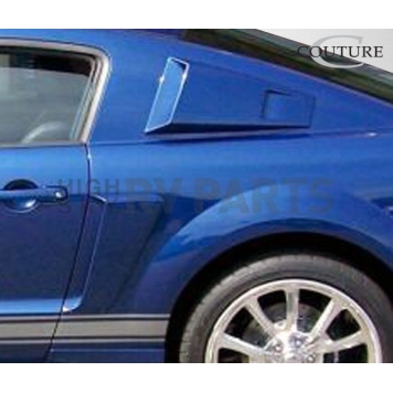 Extreme Dimensions Window Louver - Side Window Polyurethane Black - 104797-3