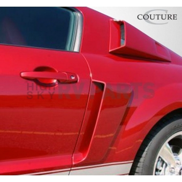 Extreme Dimensions Window Louver - Side Window Polyurethane Black - 104797-7
