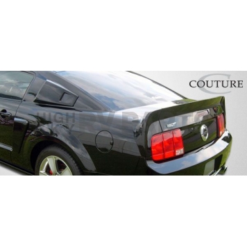 Extreme Dimensions Window Louver - Side Window Polyurethane Black - 104797-8