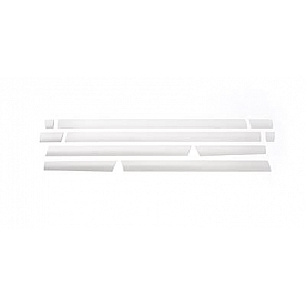 Putco Rocker Panel Molding - Polished Stainless Steel Silver Set of 10 - 9751441