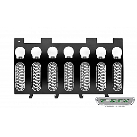ZROADZ Grille Insert - Laser Cut Black Powder Coated Mild Steel - Z314841