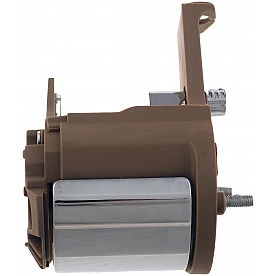 Help! By Dorman Interior Door Handle - Paddle Plastic Brown Housing With Silver Lever Single - 81710