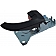 Help! By Dorman Interior Door Handle - Lever Plastic Black Single - 83563