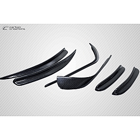 Extreme Dimensions Bumper Protector Gloss Black Carbon Fiber - 112026
