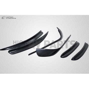 Extreme Dimensions Bumper Protector Gloss Black Carbon Fiber - 112026