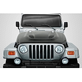 Extreme Dimensions Hood - Carbon Fiber Black - 113121