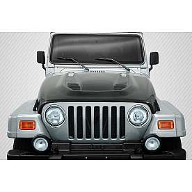 Extreme Dimensions Hood - Carbon Fiber Black - 113121
