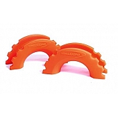Daystar D-Ring Isolator - 3/4 Inch Orange Polyurethane Set Of 2 - KU70057FA