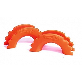 Daystar D-Ring Isolator - 3/4 Inch Orange Polyurethane Set Of 2 - KU70057FA