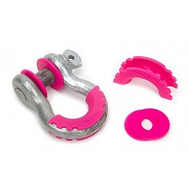 Daystar D-Ring Isolator - 3/4 Inch Pink Polyurethane Set Of 2 - KU70057FP