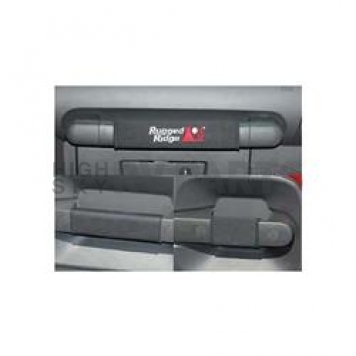 Rugged Ridge Interior Door Handle Cover - Black Neoprene - 1330554