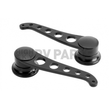 Lokar Performance Interior Door Handle - Silver Chrome Plated Steel Set Of 2 - XIDH2024