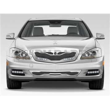 DJ Grilles Grille Insert - Black Matte Stainless Steel - DJ91631