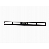 Westin Public Safety Bumper Push Bar Top Channel Cover Powder Coated Black Steel -  36-6005SMP4