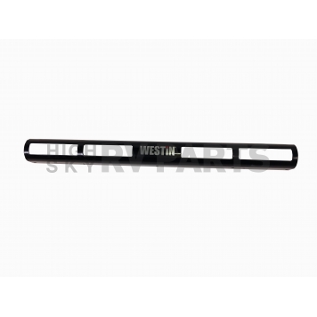 Westin Public Safety Bumper Push Bar Top Channel Cover Powder Coated Black Steel -  36-6005SMP4