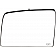 Help! By Dorman Exterior Mirror Glass Rectangular Power Single - 56494