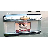 TFP (International Trim) Tailgate Handle Cover - ABS Plastic Silver - 150D
