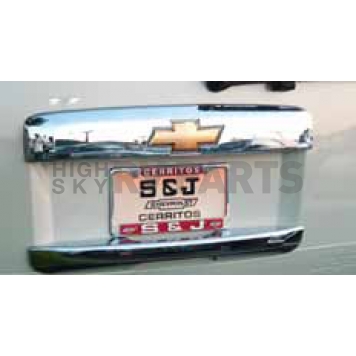TFP (International Trim) Tailgate Handle Cover - ABS Plastic Silver - 150D