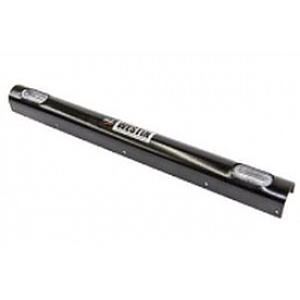 Westin Public Safety Bumper Push Bar Top Channel Cover Powder Coated Black Steel - 366015C2