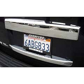 TFP (International Trim) Tailgate Handle Cover - ABS Plastic Silver - 151D