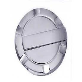 All Sales Fuel Door - Round Aluminum - 6952C