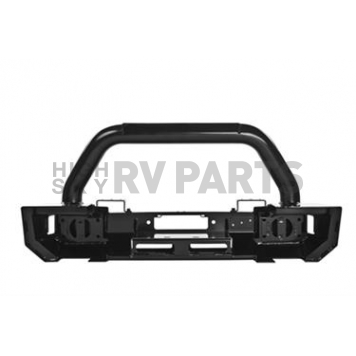 ARB Bumper Steel Powder Coated Deluxe Bar Black 1-Piece - 3450430