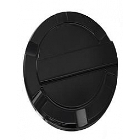 All Sales Fuel Door - Round Aluminum - 6952K