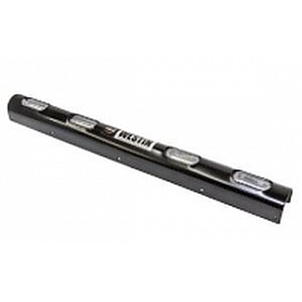 Westin Public Safety Bumper Push Bar Top Channel Cover Powder Coated Black Steel - 366015C4
