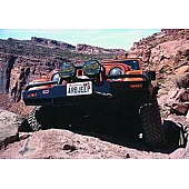 ARB Bumper Steel Powder Coated Deluxe Bar Black 1-Piece - 3450070