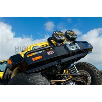 ARB Bumper Steel Powder Coated Deluxe Bar Black 1-Piece - 3450070-1