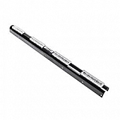 Westin Public Safety Bumper Push Bar Top Channel Cover Powder Coated Black Steel - 36-6015C4CH