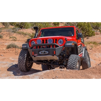 ARB Bumper Steel Powder Coated Black Stubby Bar 1-Piece - 3450470-2