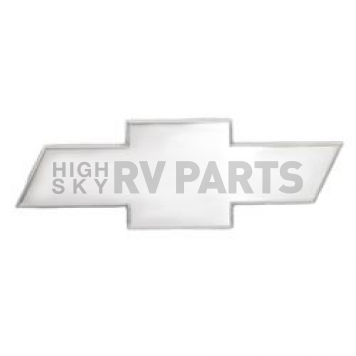 All Sales Emblem - Chevrolet Bow-Tie Silver Aluminum - 96091P