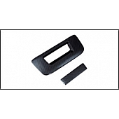 Paramount Automotive Tailgate Handle Cover - ABS Plastic Carbon Fiber - 640115CF