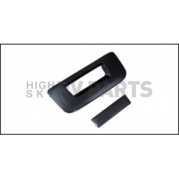 Paramount Automotive Tailgate Handle Cover - ABS Plastic Carbon Fiber - 640115CF