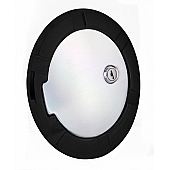 All Sales Fuel Door - Round Aluminum - 6950KCL