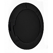 All Sales Fuel Door - Round Aluminum - 6900GK