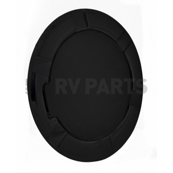 All Sales Fuel Door - Round Aluminum - 6900GK