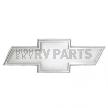 All Sales Emblem - Chevrolet Bow-Tie Silver Aluminum - 96092C