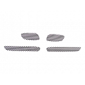 Street Scene Grille Insert - Mesh Aluminum Silver Satin - 95077901