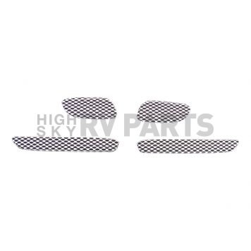 Street Scene Grille Insert - Mesh Aluminum Silver Satin - 95077901