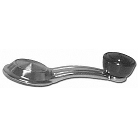 Goodmark Industries Window Crank Handle - Silver/ Black Knob Die Cast Single - CK42169