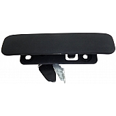 Help! By Dorman Exterior Door Handle - Plastic Black Single - 90592