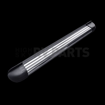 Romik USA Running Board Silver Aluminum Stationary - 20062418