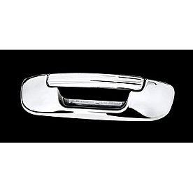 Paramount Automotive Tailgate Handle Cover - ABS Plastic Silver - 640203