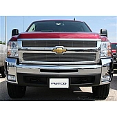 Putco Grille Insert - Polished Aluminum Rectangular - 71163
