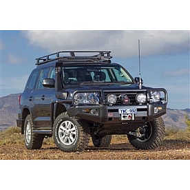 ARB Bumper Steel Powder Coated Commercial Bar Black 1-Piece - 3415160