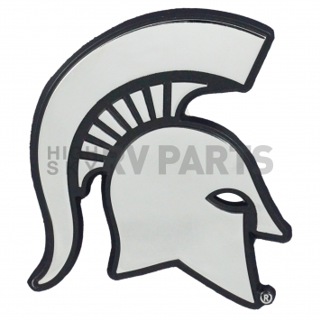Fan Mat Emblem - Michigan State University Metal - 14866