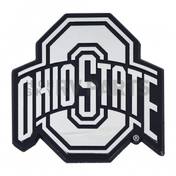 Fan Mat Emblem - Ohio State University Metal - 14872